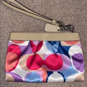 Coach wristlet